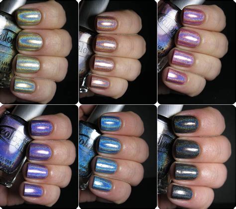Color Club Holo Hues 2013 Swatches And Comparisons Polish Etc
