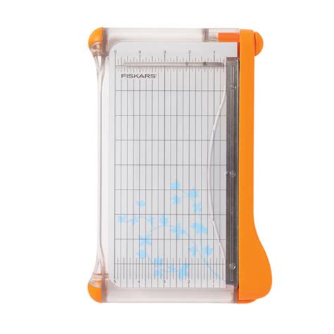 You can easily cut your photos, frames, and wrapping paper safely with zero error for any project. Fiskars - 9 inch Bypass Paper Trimmer