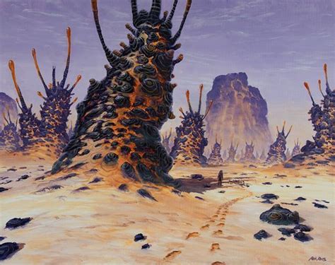 Arthur Haas Desert Alien Concept Art Fantasy Art Landscapes