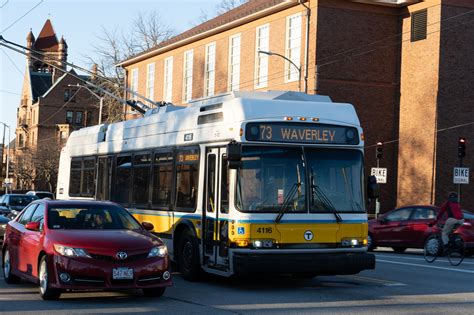 Mbta To Replace Route 71 And 73 Trolley Buses Next Week News The