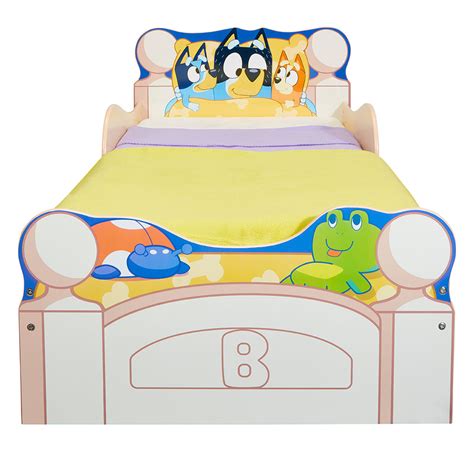 Bluey Kids Toddler Bed With Storage Drawers Moose Toys