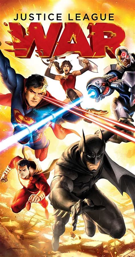 War is an animated superhero film. Justice League: War (Video 2014) - IMDb