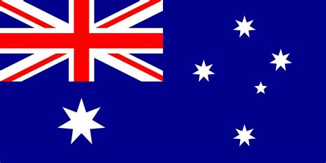 Australia flag coloring - country flags