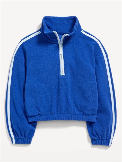 Cozy Microfleece Pullover Hoodie For Girls Old Navy