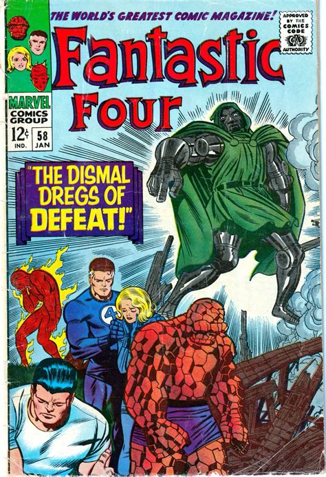 Fantastic Fourvol 1 57 59 Dr Doom Gains The Power Cosmic Full