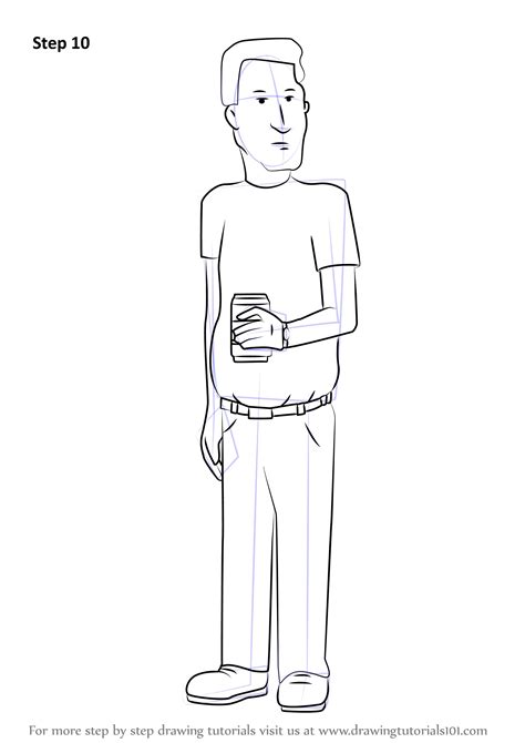 Learn How To Draw Boomhauer From King Of The Hill King Of The Hill