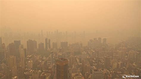 New York City Can Smell Smoke From Canadian Wildfires What Is