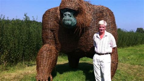 Giant Gorilla Willow Sculpture Destined For Seychelles Bbc News
