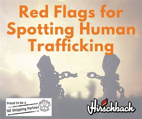 Red Flags For Spotting Human Trafficking