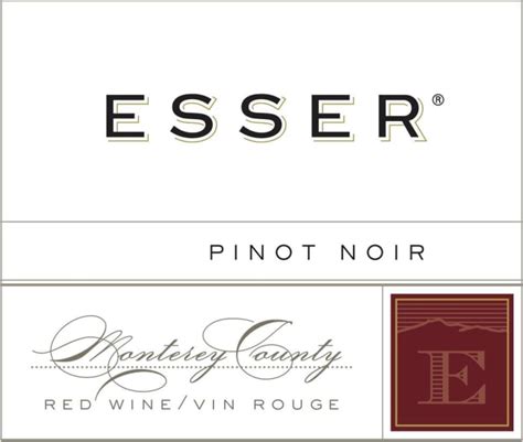 Esser Vineyards Monterey Pinot Noir 2017