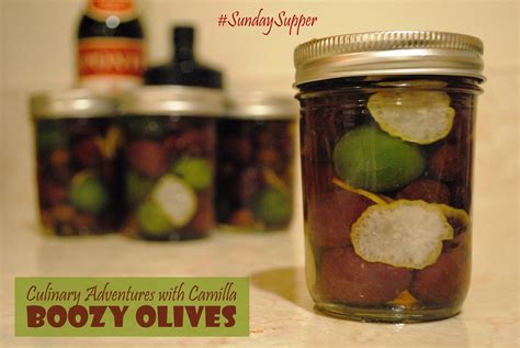 Culinary Adventures With Camilla Boozy Olives For