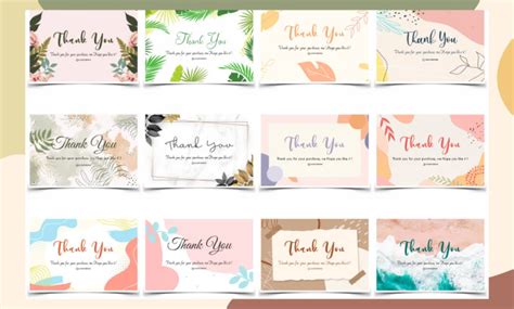 Design Professional Thank You Card Product Insert By Mufabussines Fiverr