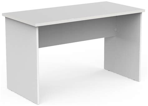 Whether you are buying a desk for a home office or you want a product that can easily fit into a the desk is made from manufactured wood and comes with a beautiful white finish that can easily blend. EkoSystem White Straight Office Desk | Office Stock