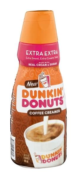 Dunkin donuts iced coffee extra cream extra sugar calories. Dunkin Donuts Extra Extra Coffee Creamer | Hy-Vee Aisles ...