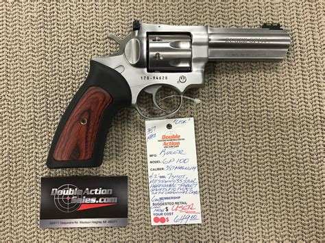 Ruger Gp100 Used Double Action Indoor Shooting Center And Gun Shop