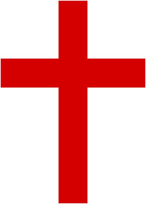 Filechristian Cross Redsvg Wikimedia Commons