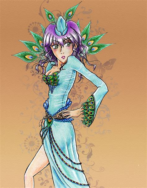 Peacock Princess By Chizzi On Deviantart