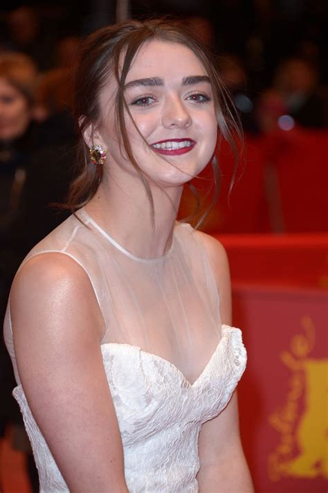 Game Of Thrones Maisie Williams Looks Incredibly Poised At Film