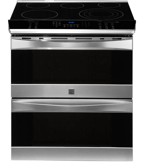 About 200,000 frigidaire and kenmore elite smoothtop electric ranges have been recalled after 126 reports of problems with a defective heating elements, which could turn on spontaneously. Kenmore Elite 30" Double-Oven Slide-In Electric Range w ...