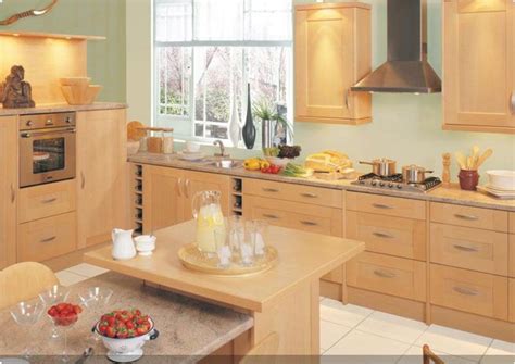 Birch wood kitchen cabinets 4993. Yellow birch cabinets - green paint? | House | Pinterest ...