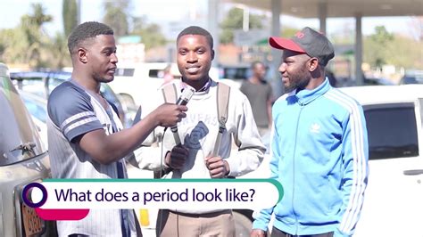 street quiz zimbabwe zim men answer questions about menstruation p2 3 youtube