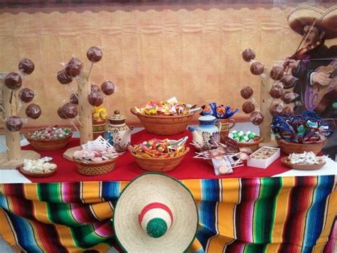 Ideas Mesa De Dulces Para Fiesta Mexicana 855