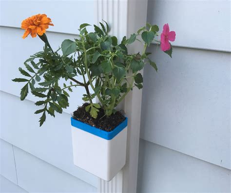 Self Watering Downspout Planter 9 Steps With Pictures Instructables