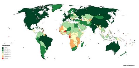362 x 500 â· 26 kb â· jpeg credited to: Countries by percentage guessed correctly on Sporcle's "Countries of the World" quiz | Map ...