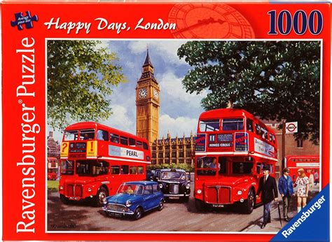 Ravensburger Happy Days London 1000 Teile Puzzle Amazonde Spielzeug