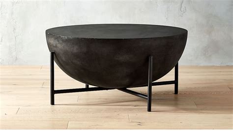 Darbuka Round Black Coffee Table + Reviews | CB2 | Black coffee tables
