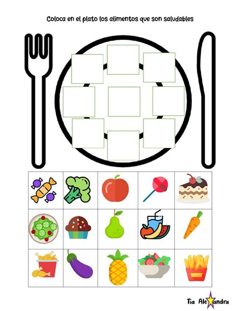 Alimentos Saludables Online Worksheet Actividades De Nutrici N Actividades Montessori