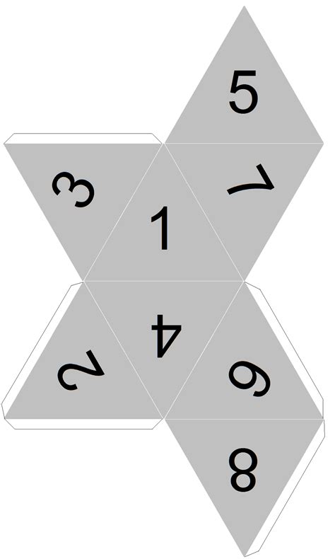 Free dodecahedron printable~ print out this model from enchanted learning, and your part is done. Multitudes dice template | Dice template, Paper, Geek crafts