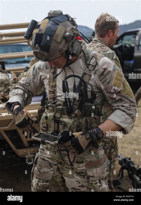 A Us Army Special Forces Soldier Assigned To 10th Special Forces