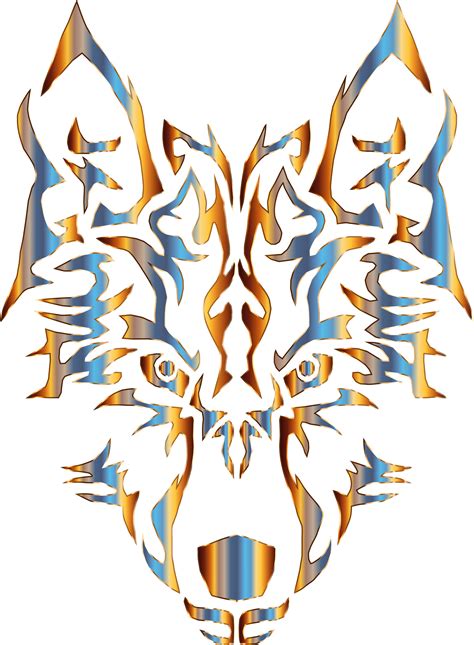 Wolves Clipart Tribal Wolves Tribal Transparent Free For Download On