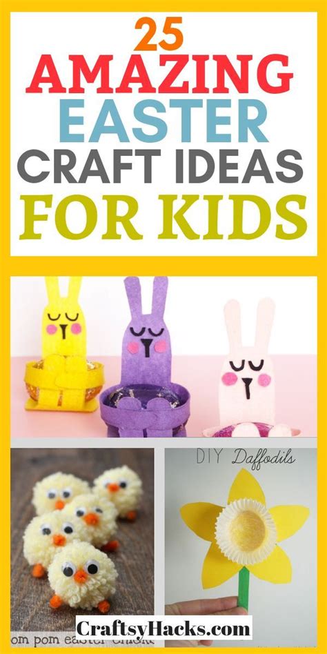 25 Easter Crafts For Kids To Have Fun Artofit