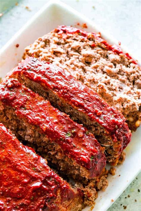 The Best Meatloaf Recipe With Ketchup Glaze Diethood