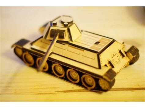 Download free digital dxf, dwg, eps, svg, pdf, png, stl. T34 wooden by lenz | Laser cutter ideas, Wooden, Diy and crafts