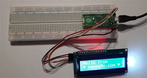 Using I2c Lcd Display With Raspberry Pi Pico And Micropython