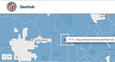 Map Of West Hollywood Boundaries