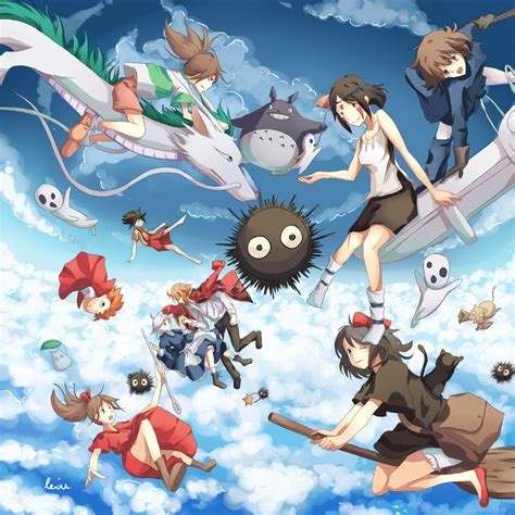 Ghibli By Rejuvenesce On Deviantart Ponyo Hayao Miyazaki Movies