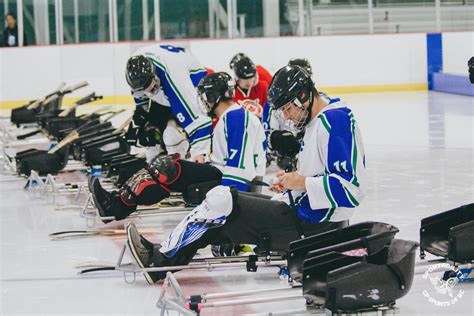 Para Ice Hockey | Sledge Hockey in BC | SportAbility