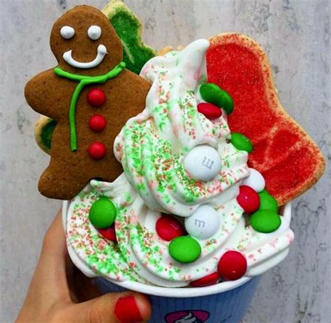 Ice Cream Dessert For Christmas Christmas Nougat Ice Cream Pudding