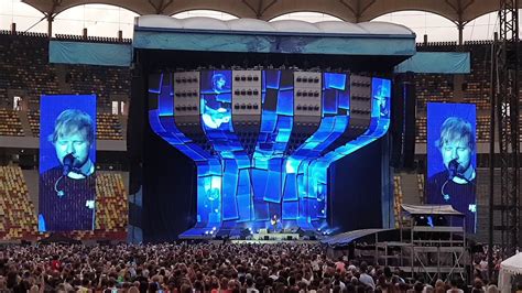 1 ed sheeran ticket to be sold for his concert. Concert Ed Sheeran (1) Bucuresti 3 iulie 2019 - YouTube