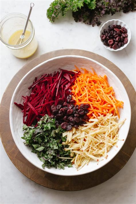 Apple Beet Carrot And Kale Salad The Simple Veganista