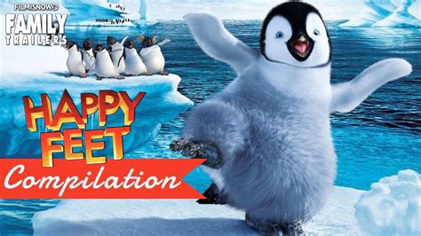 HAPPY FEET All The Best Clips And Trailer Compilation Animated Family Movie MAG MOE