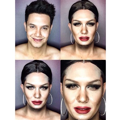 Man Transforms Into Female Celebrities With Amazing Makeup Skills