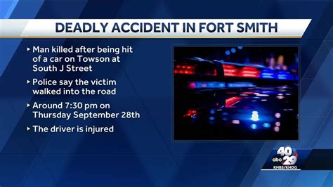 deadly accident in fort smith youtube