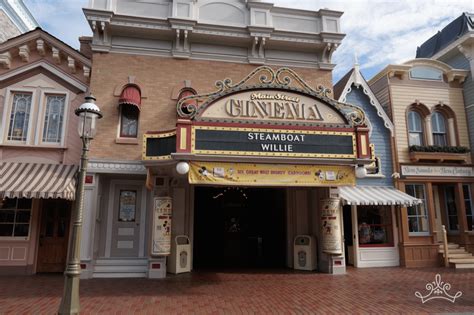 Main Street Cinema On Disneylands Main Street Usa