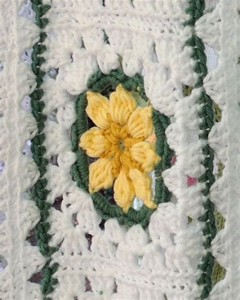 Daisy Afghan Crochet Pattern Maggies Crochet