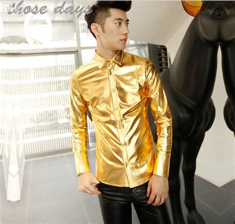 Pin On Black And Gold Shirt Mens Long Sleeve Gold Luxury Shirt